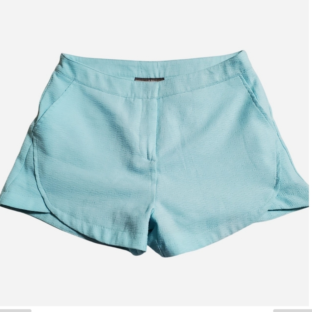 Addie Aqua High Waist Women's Shorts